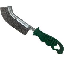 Spazzola acciaio inox manuale per ossidi vernici metallo sit