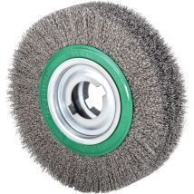 Spazzola tonda D.250mm spessore filo 0,35mm va 60mm 3600min-¹ Lessmann