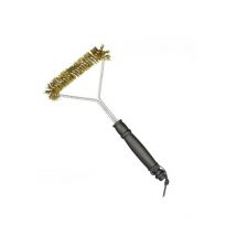 Lisa - Spazzola triangolare per pulizia griglie barbecue e camini