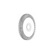 Spazzola tynex sbavare duplicatrice Silca x tech3 mm 80x10x15 Silca