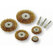 Spazzole circolari rotative mini spazzola disco 25 - 38 - 50 - 63 - 75 mm