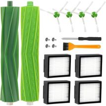 Thsinde - Accessori di ricambio per aspirapolvere per Roomba j7 j7+ i7 i7+ i7 Plus E5 E6 E7 8 i8+ i6 i6+ i3 i3+ i4 i4+ Parti di ricambio, 4 filtri, 4