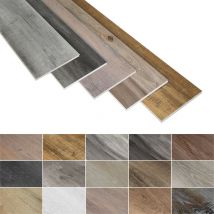 Hexim Perfect - spc Vinylboden I4F Klick Öko Perfect 23x122cm PS10-PS24 Restposten:22.24 m² / 8 Pakete, PS17 Rauchbraun