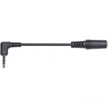 Speaka Professional - SP-7870672 Jack Audio Prolunga [1x Spina jack da 3.5 mm - 1x Presa jack da 3.5 mm] 30.00 cm Nero