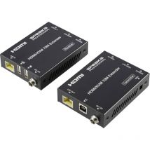 SP-11562928 1 port Set extendeur hdmi pilotable sur ordinateur 4096 x 2160 pixels noir C074252 - Speaka Professional
