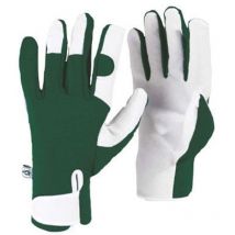 Spear & Jackson Kew Gardens Spear & Jackson Leather Palm Green Small Gloves (P
