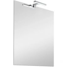 Inbagno - Specchio led 50x70 cm reversibile con luce naturale