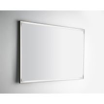 Scelti Da San Marco - Specchio Bagno A Led 100x70 Cm Con Cornice Specchio Senza Antifog Kit Bluetooth Montato Con Accensione A Sfioro