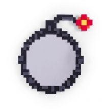 Seletti - Specchio bomb pixel mirror con cornice in mdf 55x60cm 17057