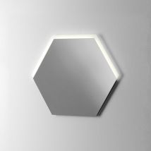Specchio luminoso LED 79x90 cm – Illuminazione naturale 4500K – Design elegante – Realizzato in Italia