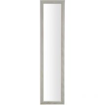 Specchio da parete finitura bianco anticato