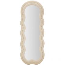 Mauroferretti - Miroir mural dans un cadre en tissu, 160 cm