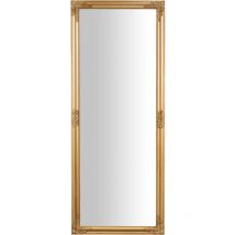 Specchio lungo da appendere Specchio da parete bagno rettangolare Specchiera verticale orizzontale con cornice legno oro shabby
