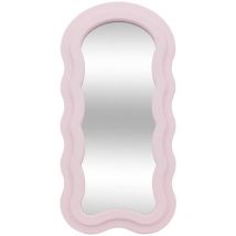 Atmosphera Créateur D'intérieur - Specchio a onde rosa ayna 60x30cm
