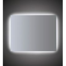 Specchio Moderno Rettangolare 100x70 con Illuminazione a Led da Bagno