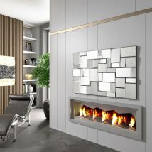 Stilprojectstore-casa E Ufficio - Specchio moderno rettangolare da parete a mosaico - Labirinto