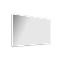 Laprogetto - Hester - specchio da bagno retroilluminato con interruttore touch, dimensioni 110 x 70 cm, sensore touch no