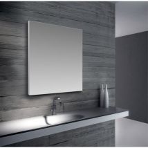 Smmo - Specchio su misura con cornice a filo in pvc fino a 150 cm fino a 90 cm fino a 150 cm fino a 90 cm