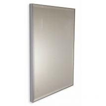 Smmo - Specchio su misura con cornice in alluminio e perimetro bisellato fino a 140 cm fino a 100 cm fino a 140 cm fino a 100 cm