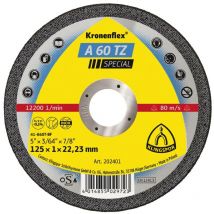 202401 A60TZ Special Konenflex Cutting Discs 125x1x22mm - Klingspor