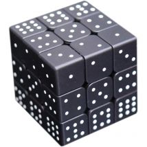 Speed ​​​​Cube, effet de relief 3D, puzzle Sudoku Braille Cube, jeu de raisonnement iq pour les aveugles malvoyants, 5,6 cm/2,2 pouces