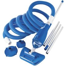 Poolstaubsauger – PVC – 17 cm Kopfbreite – 1,5 m Stiellänge – blau