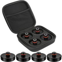 Speed - Paquete de 4 almohadillas de goma para Tesla Model 3/Y/X/S Jack Pad Adaptador Jack Pad Accesorios con caja de almacenamiento, Jack Pad,