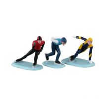 Speed Skaters Set Of 3 Réf. 32217