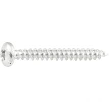 Spanplattenschraube hrk 4.0x 12 Vollgewinde Pozidriv 2 EFP-beschichtet - Speed