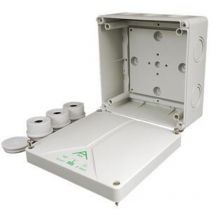 Abox 100L boîtier de raccordement vide gris - Spelsberg