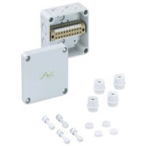 Rkk 4/10-10x4² Reihenklemmen-Gehäuse 94 x 94 x 57 Polystyrol (eps) Grau 1 St. - Spelsberg