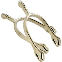 Speroni da donna Balkenhol in alpacca con rotella liscia 35 mm