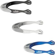 Sprenger - Speroni FairRider con arco tondo da 25mm adatto per i cavalli sensibili - argento blu