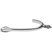 Speroni inglesi in acciaio inox con gambo a rotella orizzontale: 30 mm