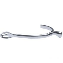 Speroni inglesi per donna in acciaio inox con gambo a goccia: 30 mm