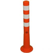 Temka - Flexipfosten 750 mm, ø 80 mm, orange