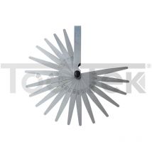 SPESSIMETRO 20 LAME VALVOLE MISURAZIONE SPESSORE 0.05-1.00mm ACCIAIO G02739