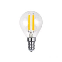 Fabrilamp - Sphärische Glühbirne 7x4,5d 4w 450lm e14 klar 2700k