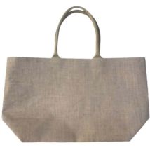Sphere - Sac Cabas En Jute Naturel Évasé 40x19x34 Cm