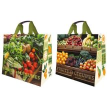 Sphere - Sac Cabas Pp Tisse Fruits Légumes 37 X 23 X 36 Cm 30 L