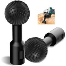 Beijiyi - Spherical Router Bit for Wood Sculpture - Carving Tool on Metal, Wood Router Bit - Carbide Burrs - 10mm Wood Sculpture Polishing Drill Bit