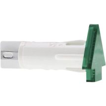 Rafi - 1.69.507.145/1502 Spia di segnalazione con lampadina 1.20 w Verde 1 pz.