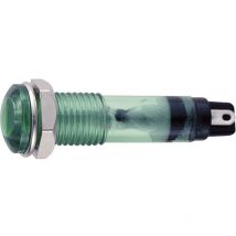 B-405 12V green Spia di segnalazione con lampadina 12 v Verde 1 pz. - Sedeco
