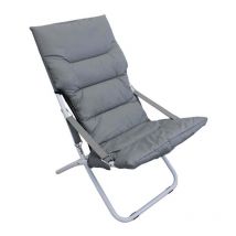 Spiaggina Sunny 4 posizioni colore grigio