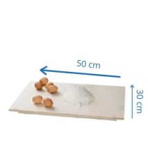 Tavola Per Pasta In Legno Di Pioppo Naturale 50 X 30 Cm