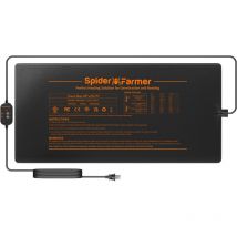 Spider Farmer - 122 x 52 cm Heizmatte für Setzlinge, Keimmatte mit Temperaturregler für den Indoor-Anbau