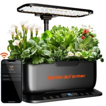 Spider Farmer 2024 nuovo impianto idroponico con 12 luci LED per verdure alla vaniglia