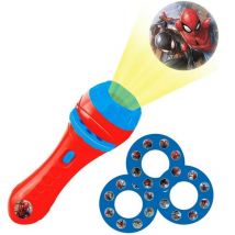 Projecteur a histoires et lampe torche Spider-Man - LEXIBOOK