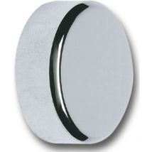 Spiegelkappe zum Schrauben, Außen ø 20 mm,Innen ø 6 mm,Messing verchromt poliert