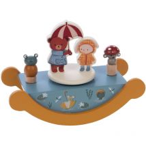 Spieldose Blau 12x8x17 Cm